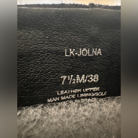 NIB Lucky Brand Jolna black suede boots, 7.5 - Picture 11 of 13